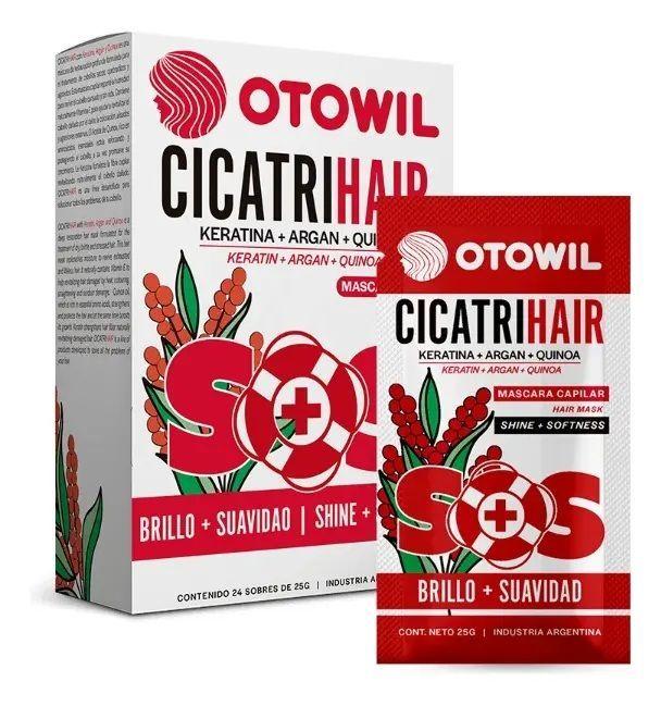 Máscara Otowil Cicatrihair SOS Keratina y Argan Sobre 25gr-4