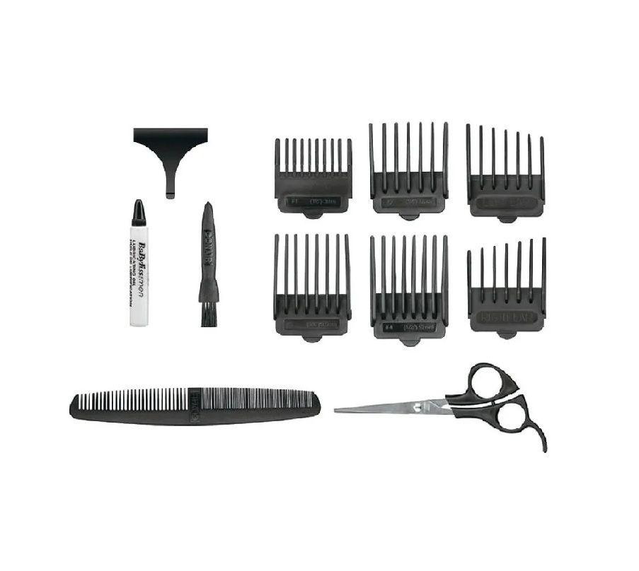 Kit Babyliss Máquina Cortadora Clipper 12 Piezas-1