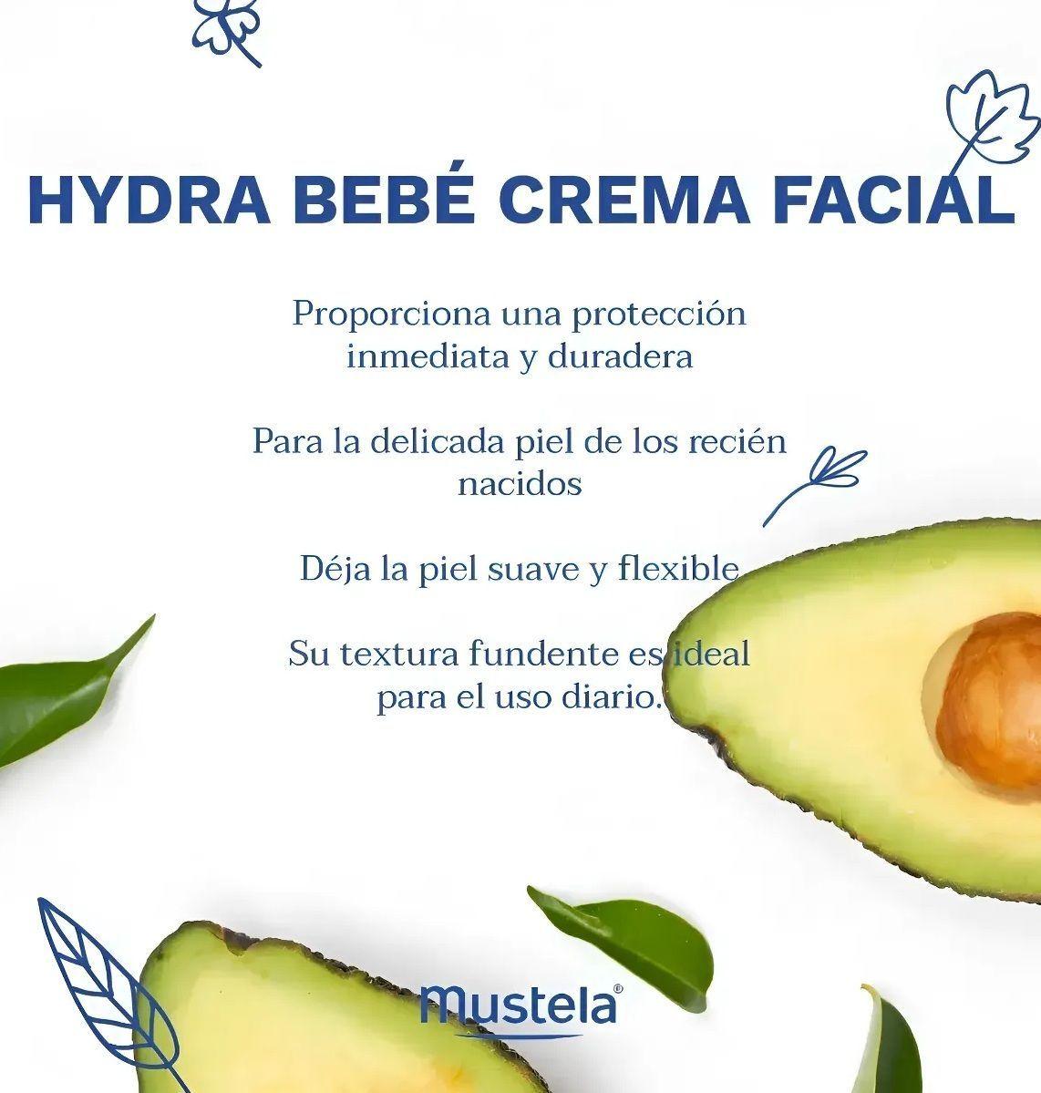 Crema Mustela Hydra Bebe Facial 40ml-5