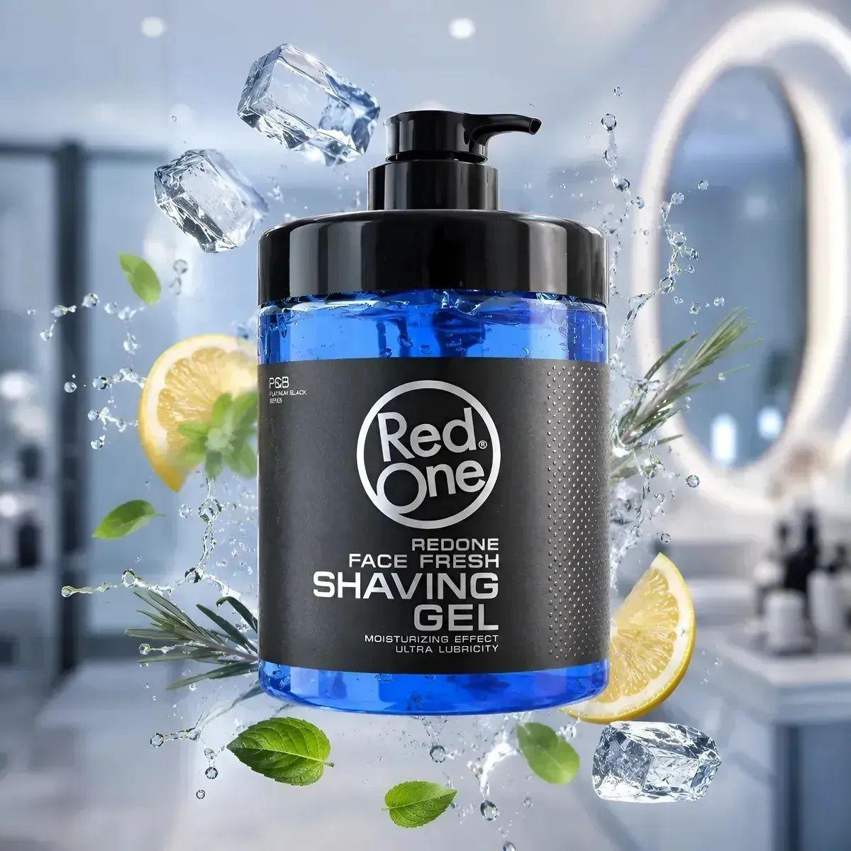 Gel De Afeitar Red One Face Fresh 1000ml-4
