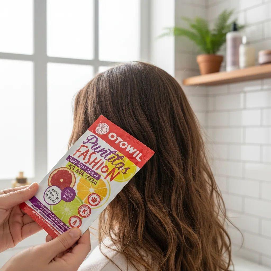 Tratamiento Otowil Puntitas Fashion Crema Ácida Sobre 25gr-3