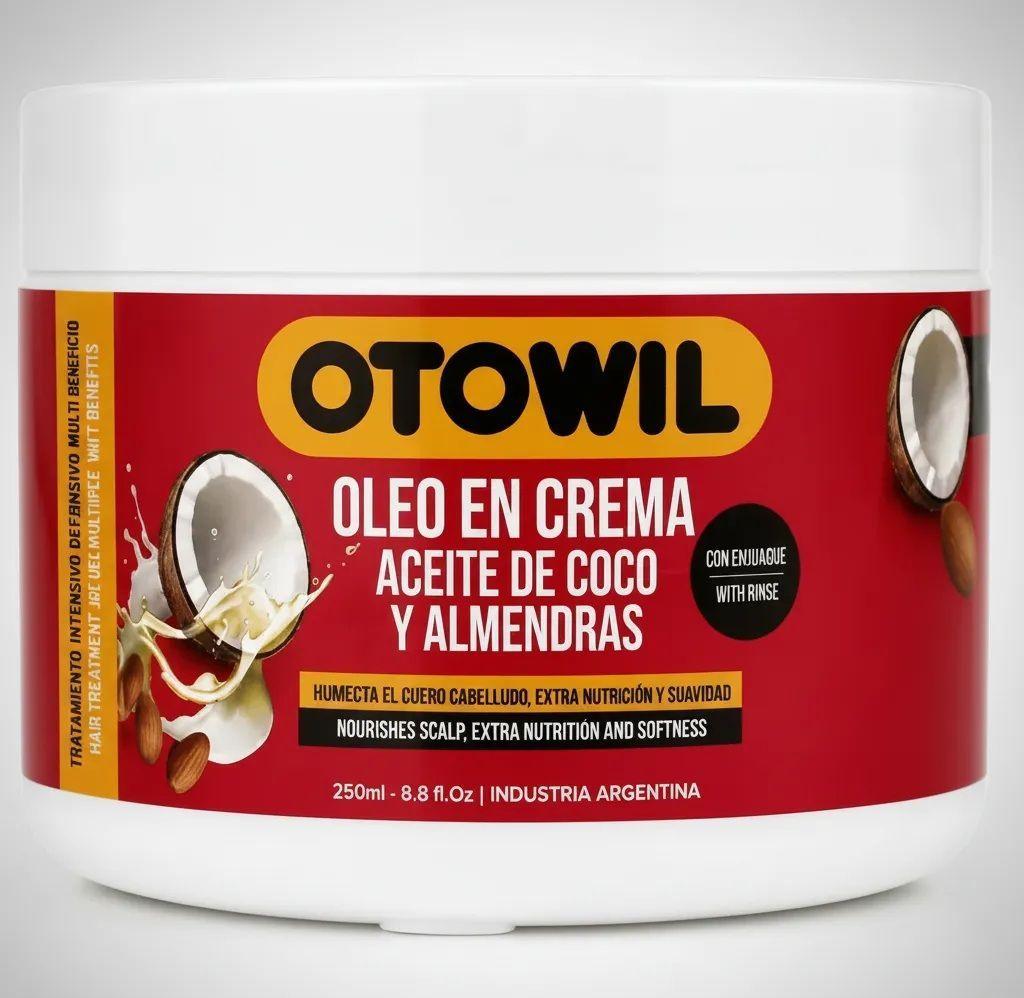 Oleo Crema Otowil Aceite de Coco y Almendras 250gr-1