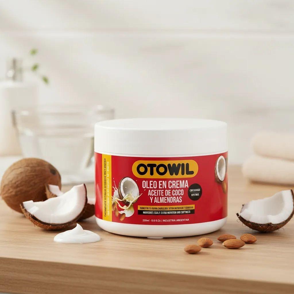 Oleo Crema Otowil Aceite de Coco y Almendras 250gr-2