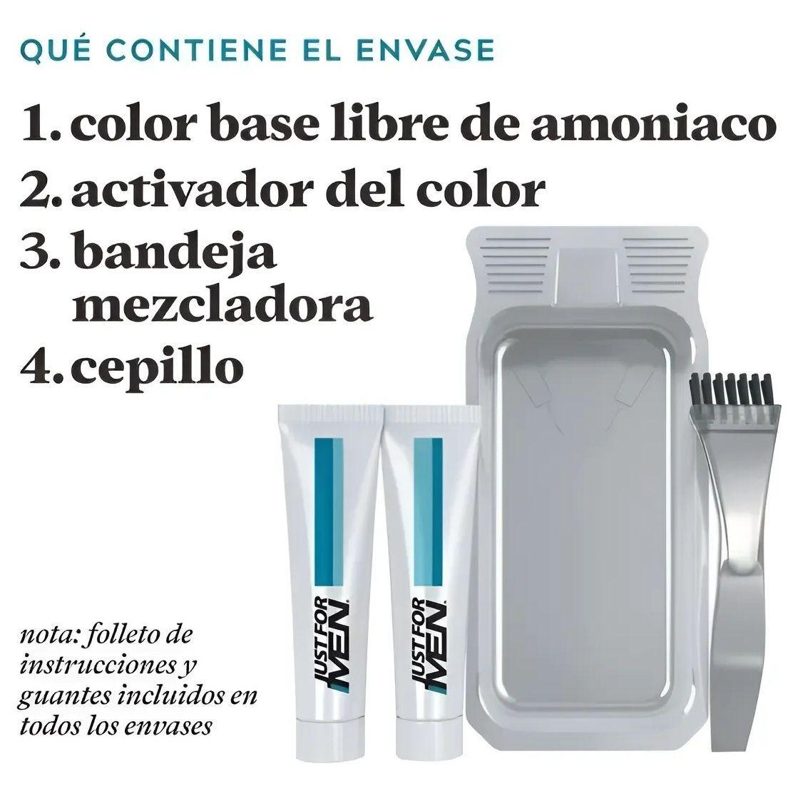 Tinte JFM Barba y Bigote Negro 28gr-2