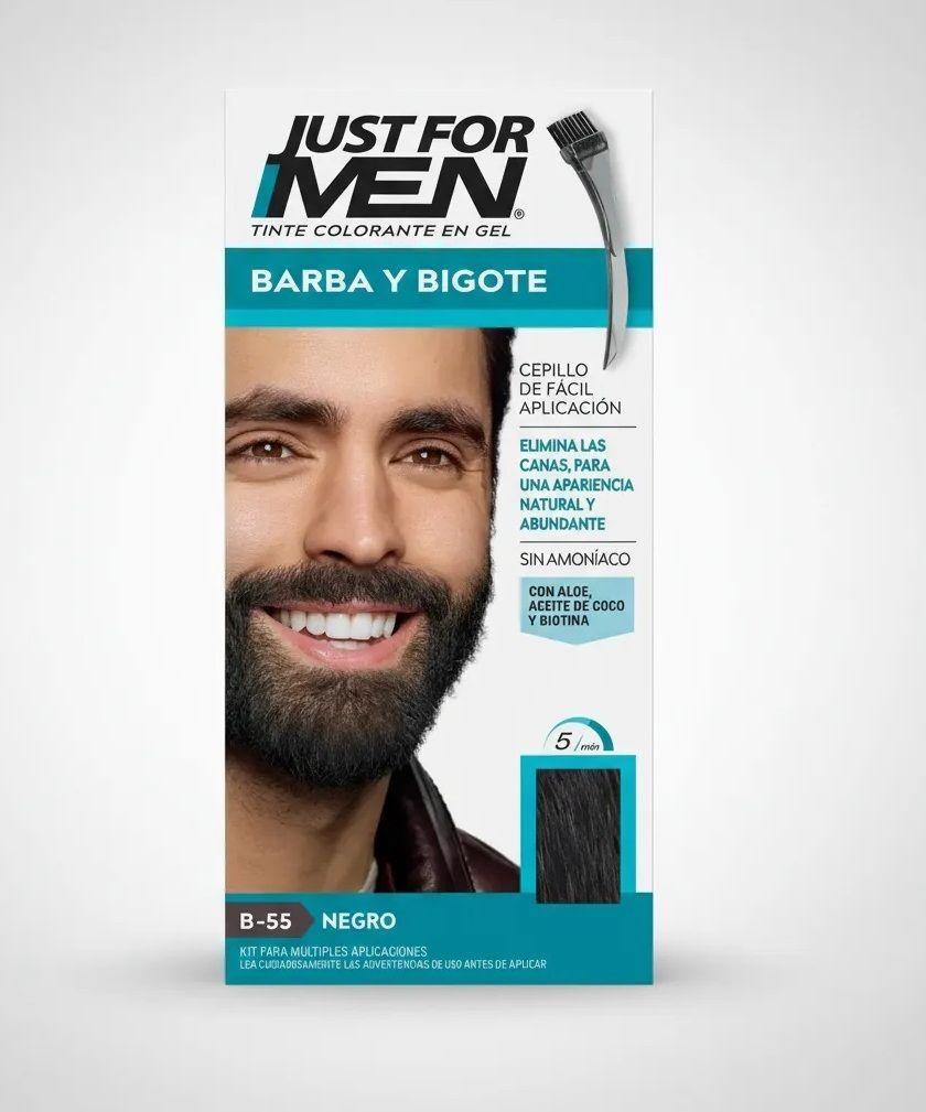 Tinte JFM Barba y Bigote Negro 28gr-3