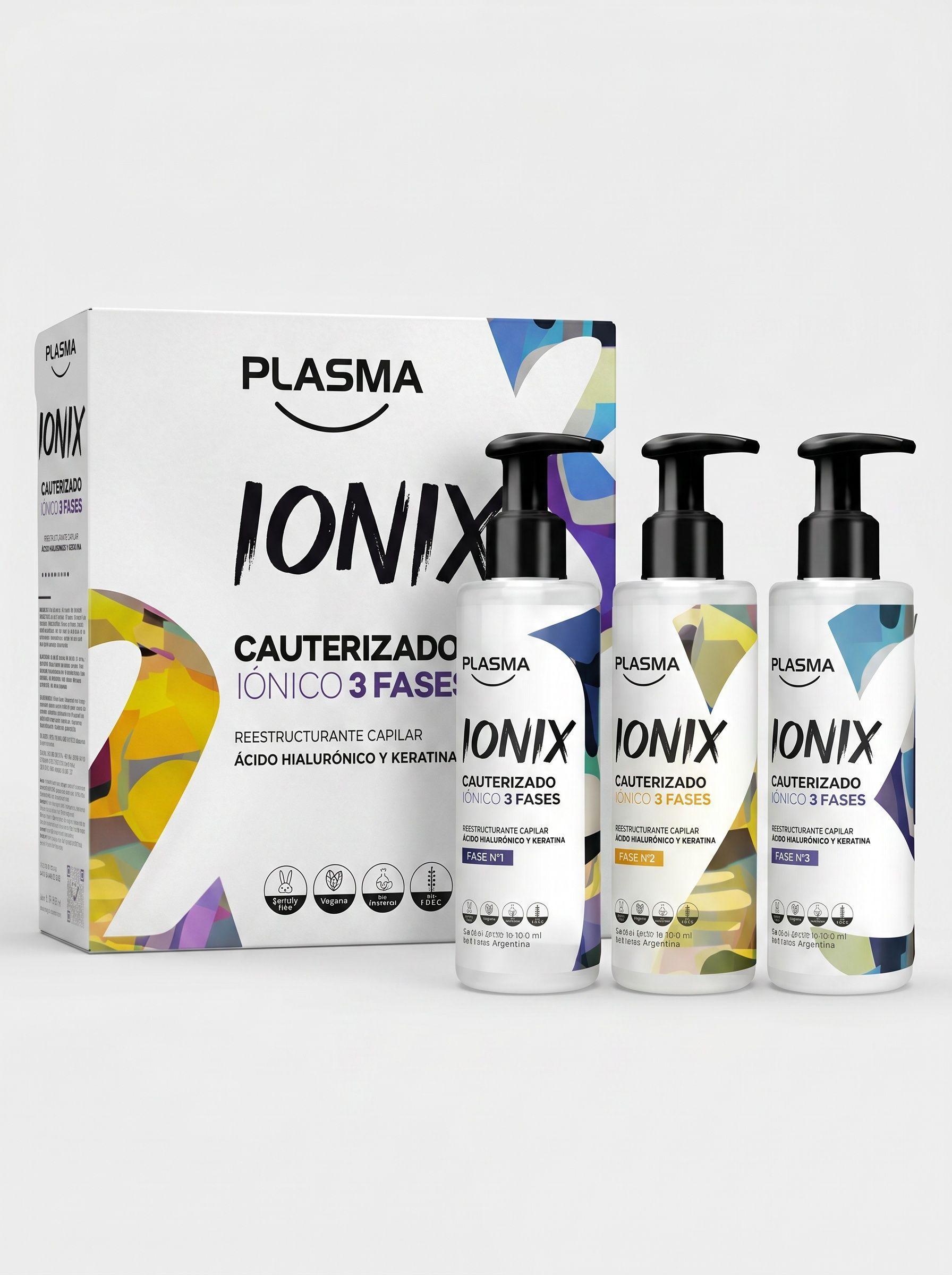 Ampollas Ionix Capilar Reparación Profunda 200ml Plasma-6