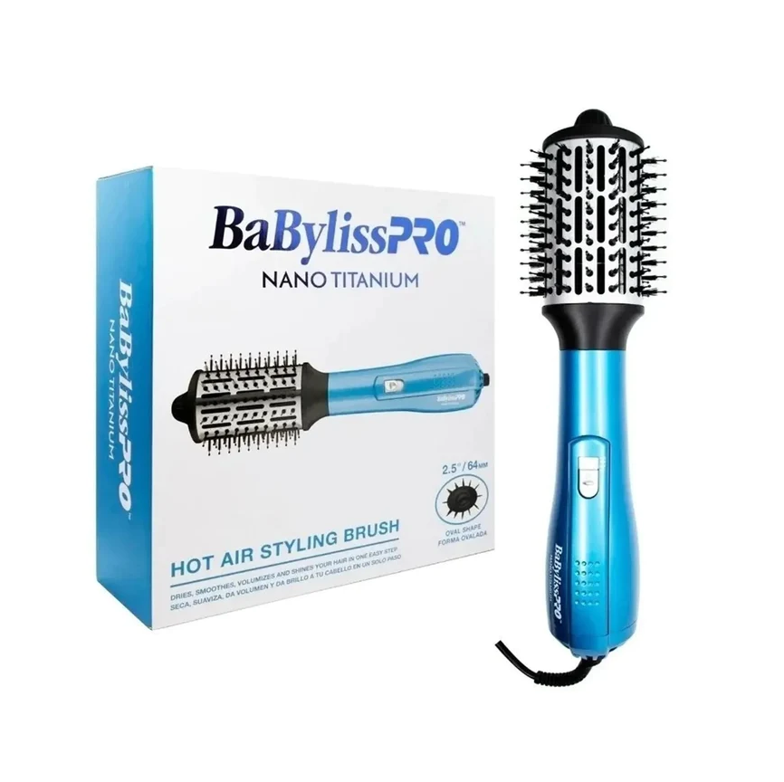 Cepillo Secador BabylissPRO Nano Titanium 64mm-2
