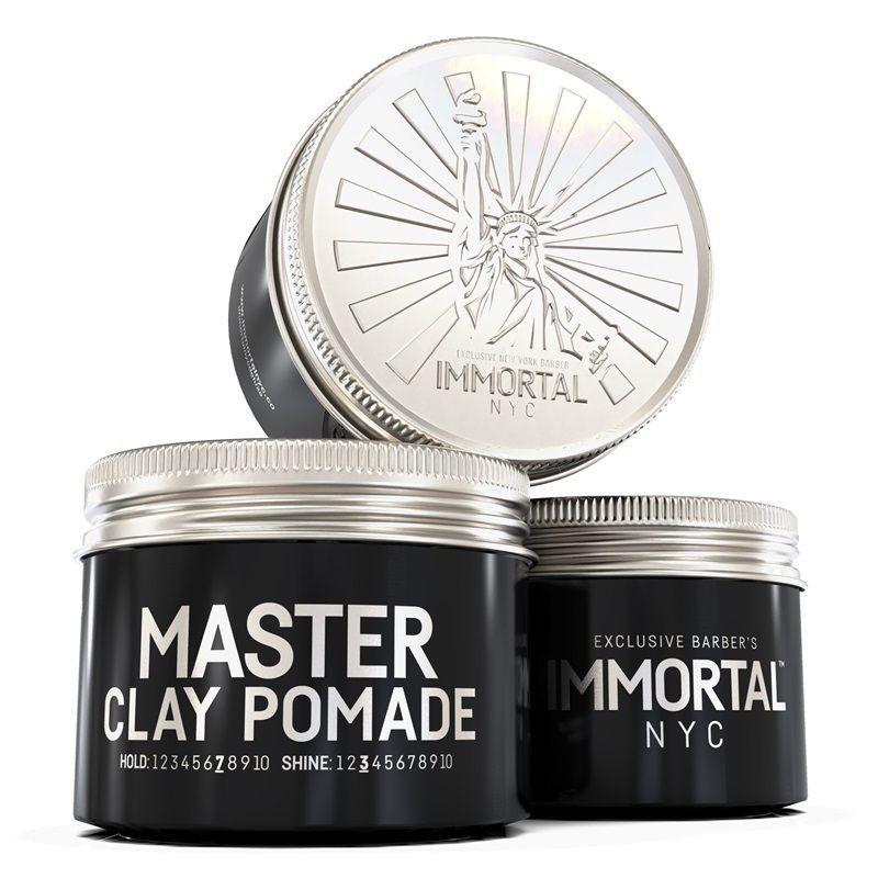 Cera Immortal  Master Clay 100ml Pomada de Peinar-2