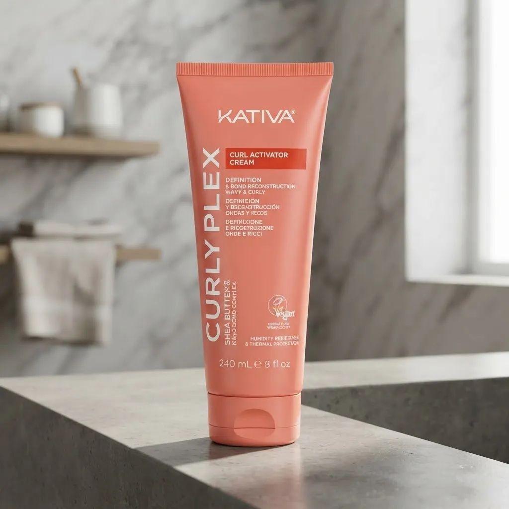 Crema De Peinar Kativa Curly Plex 240ml-2
