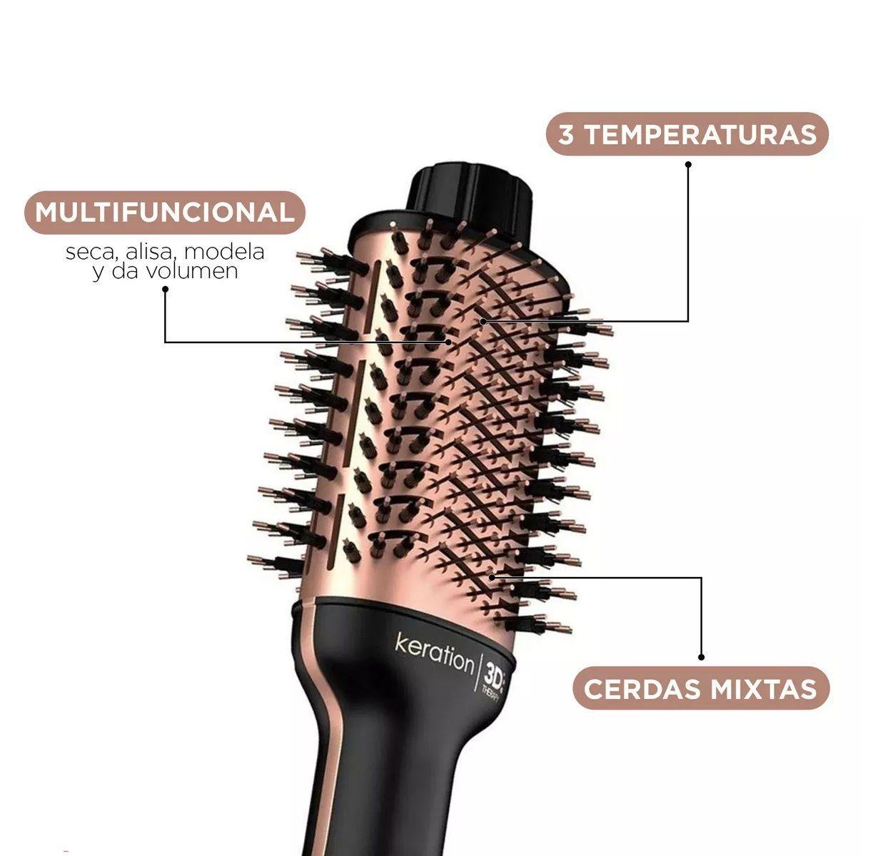 Cepillo Secador Gama Stylish Keration 3D-3