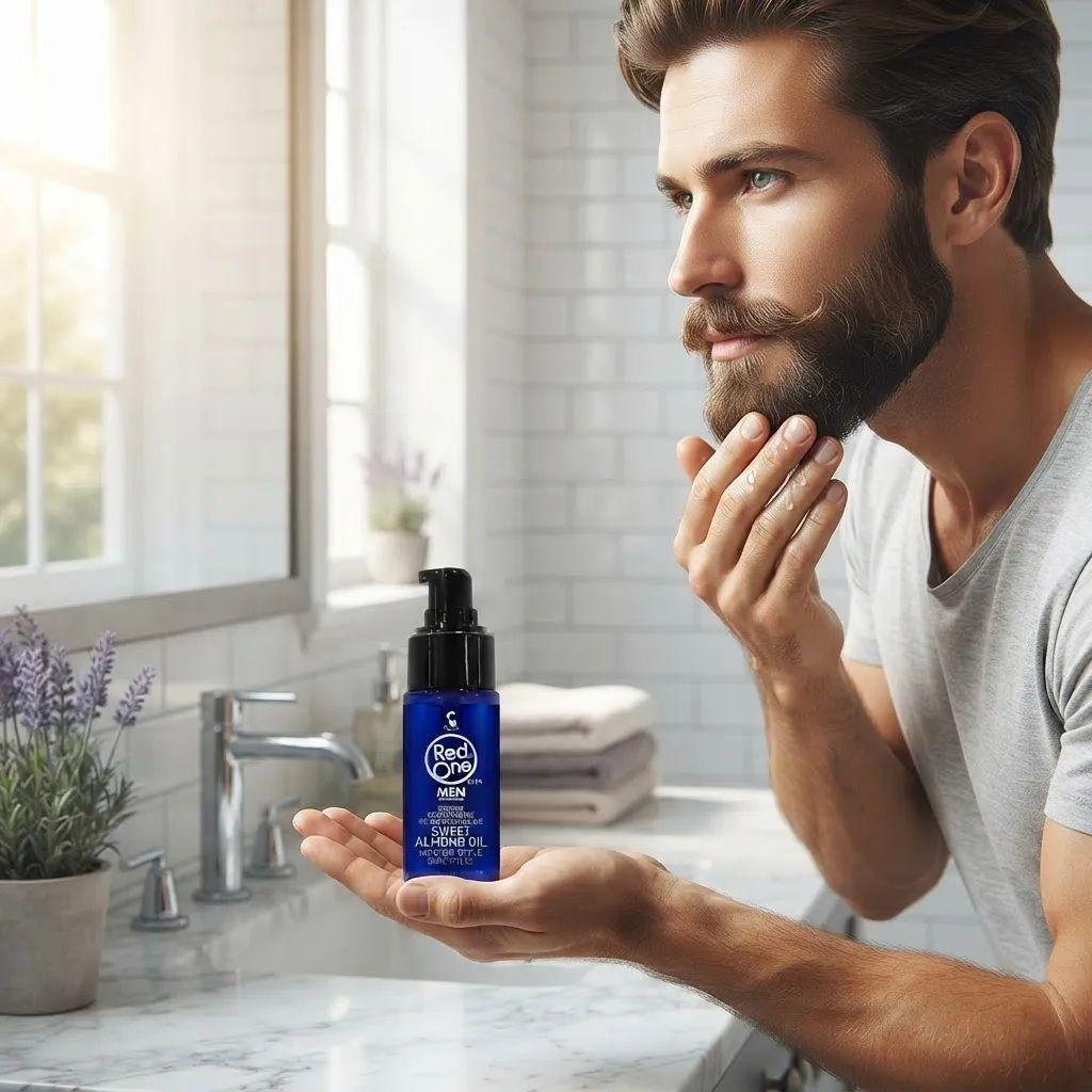 Aceite Red One Para Barba Sweet Almond 50ml-3