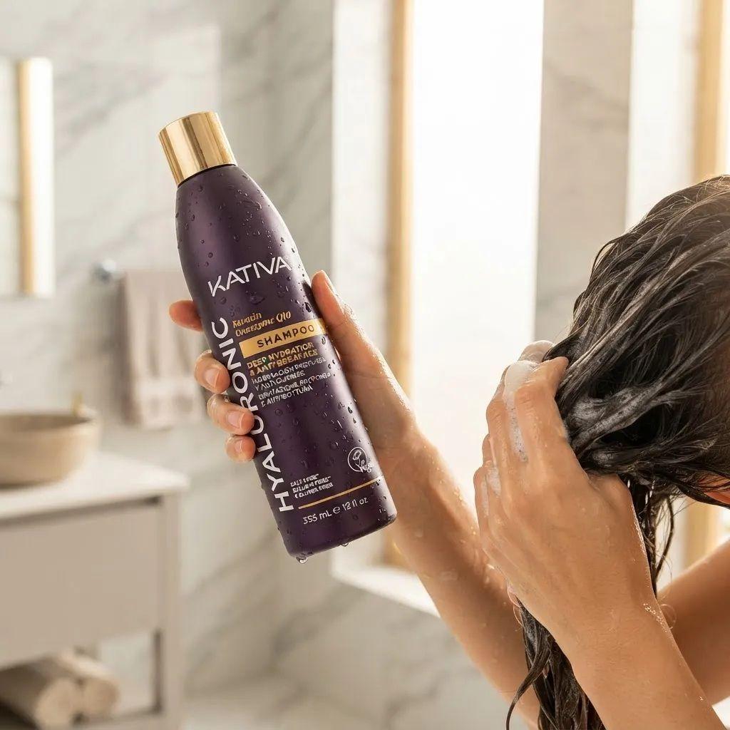 Shampoo Kativa Hyaluronic Keratin 355ml-3