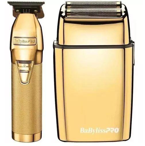 Kit Máquina Trimmer B787 + Shaver FX02 Gold-1