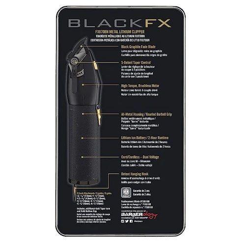 Máquina BabylissPRO Cortadora Clipper B870 Black-3