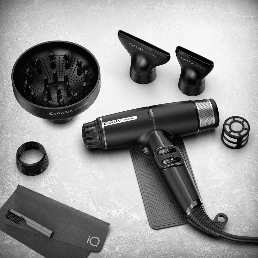 Secador Gama IQ Lite Black-2