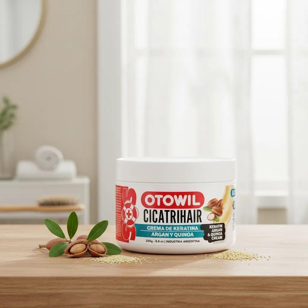Máscara Otowil Cicatrihair SOS Keratina y Argan 250gr-1