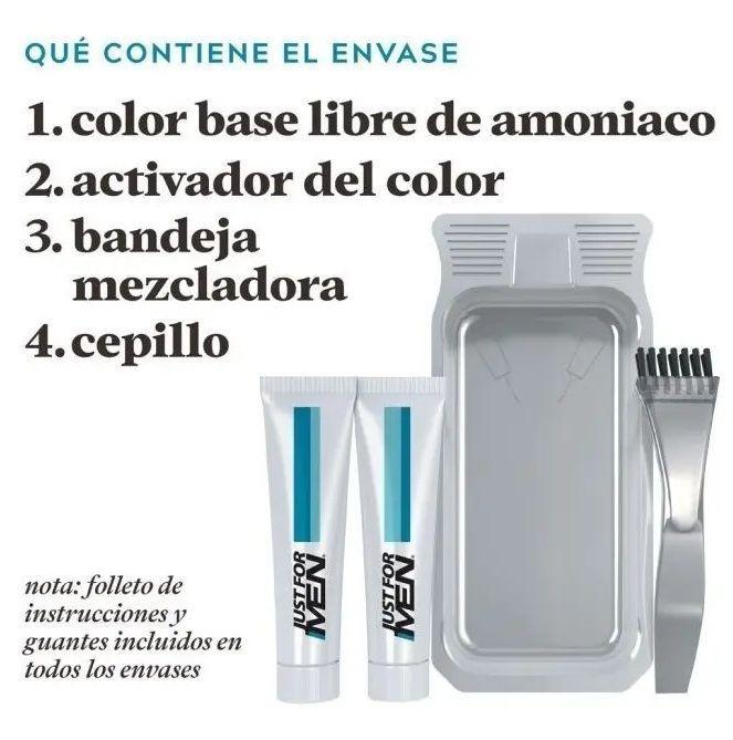 Tinte JFM Barba y Bigote Casta o Oscuro 28gr-2