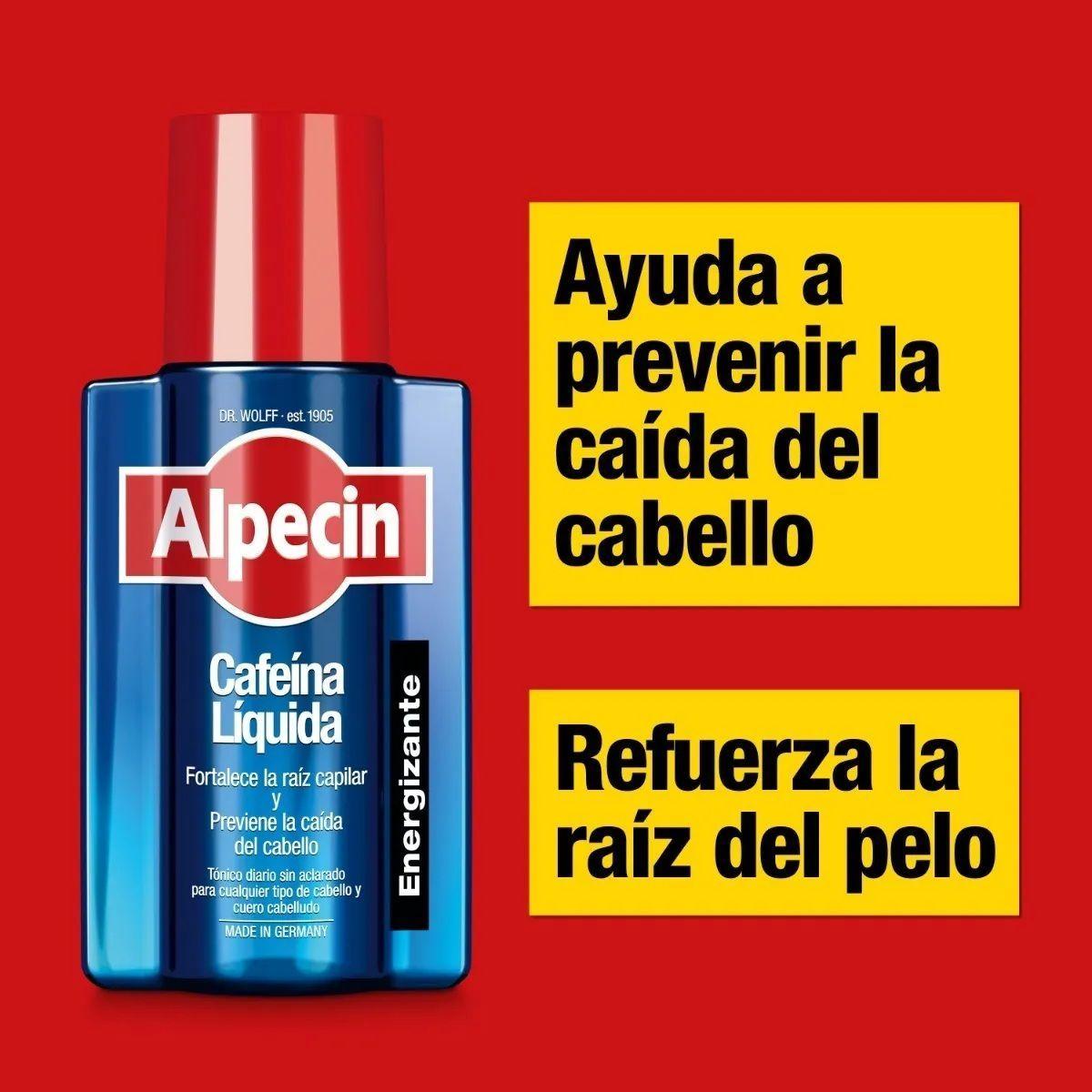 Tónico Alpecin Anti Caída Cafeína Liquida 200ml-4