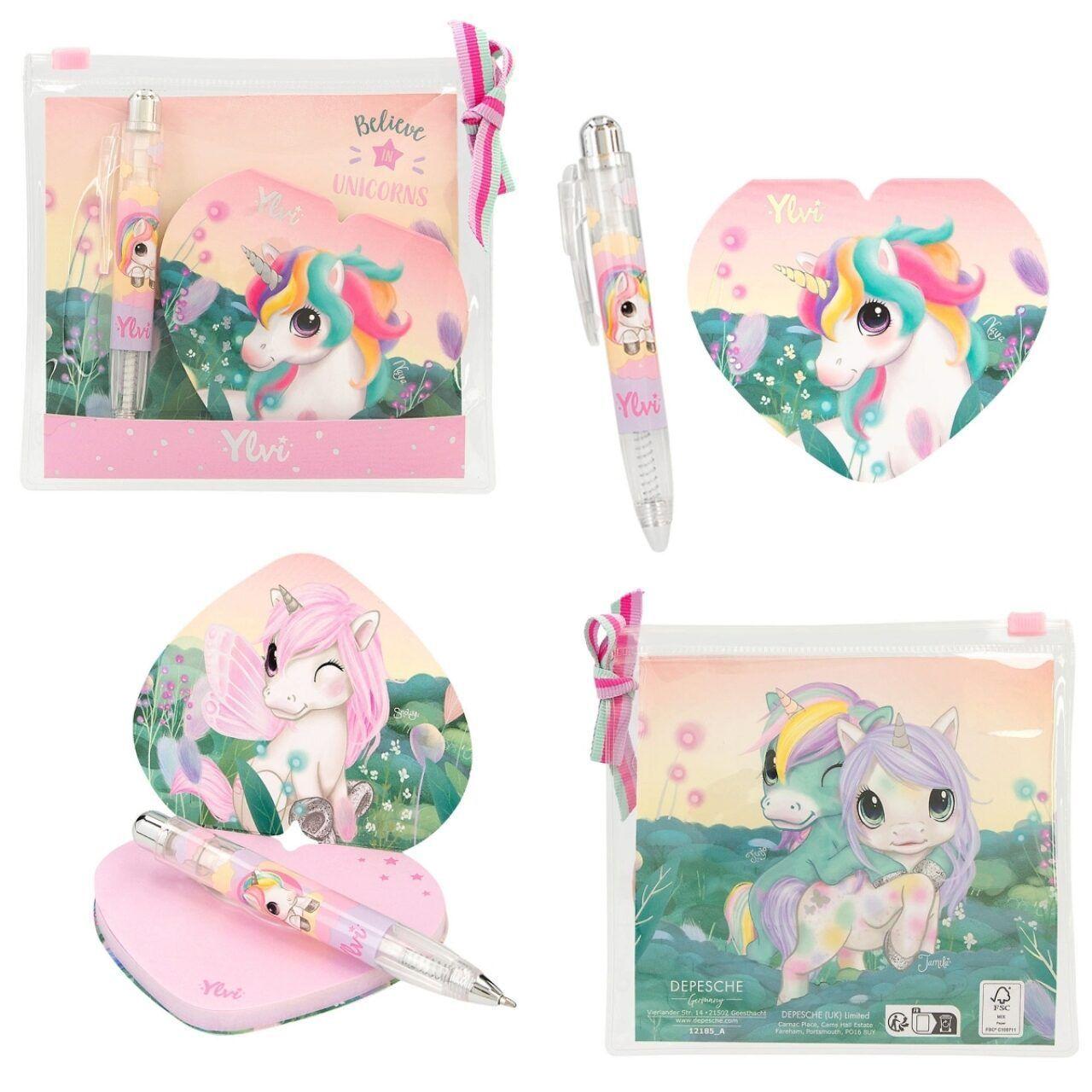 Set De Escritura De Unicornios Ylvi-2