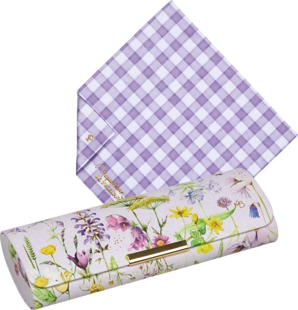 Estuche Para Lentes Con Pa o De Limpieza Flores Silvestres-0