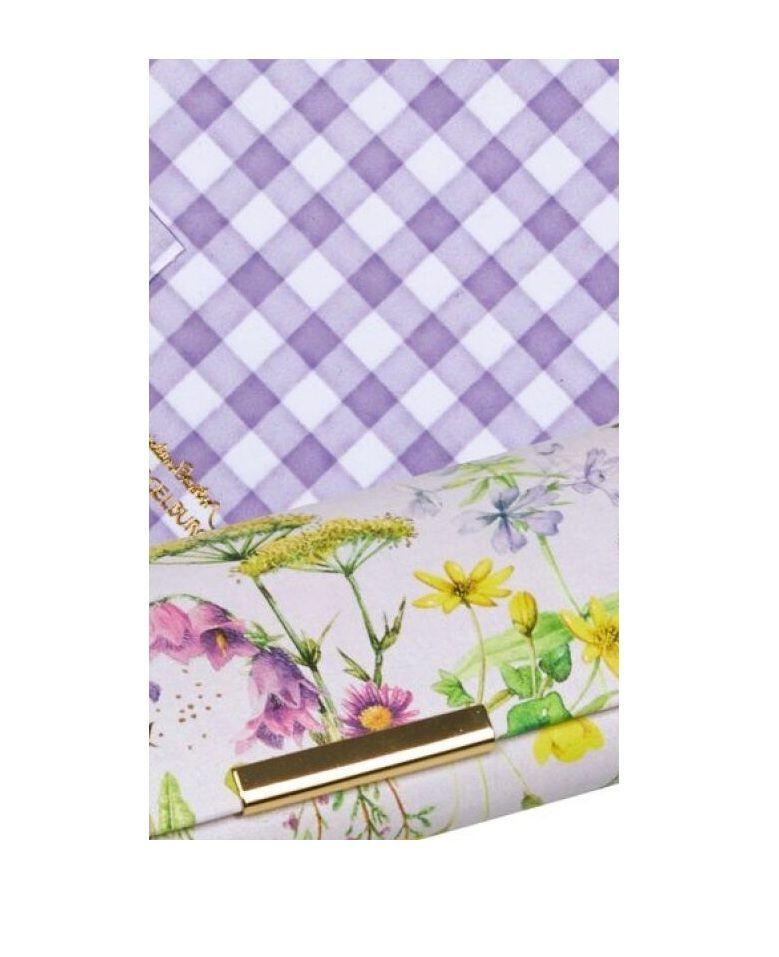 Estuche Para Lentes Con Pa o De Limpieza Flores Silvestres-1