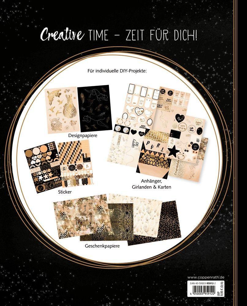 Libro creativo de papel de diseno Animal Print con m s de 450 stickers-1