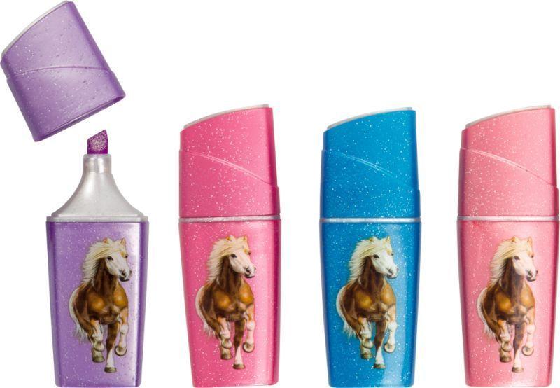 Mini rotuladores con brillos para amigos de los caballos-0