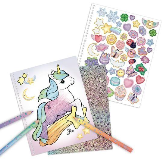 Cuaderno Dragones De La Suerte Con Lapices Para Colorear Ylv-3