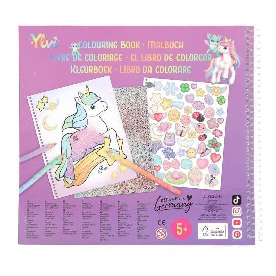 Cuaderno Dragones De La Suerte Con Lapices Para Colorear Ylv-4