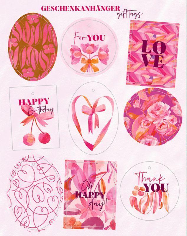 Libro De Papel De Regalo All About Pink-5