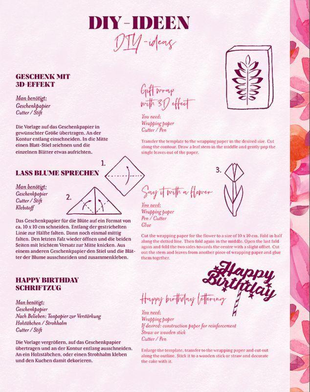Libro De Papel De Regalo All About Pink-6