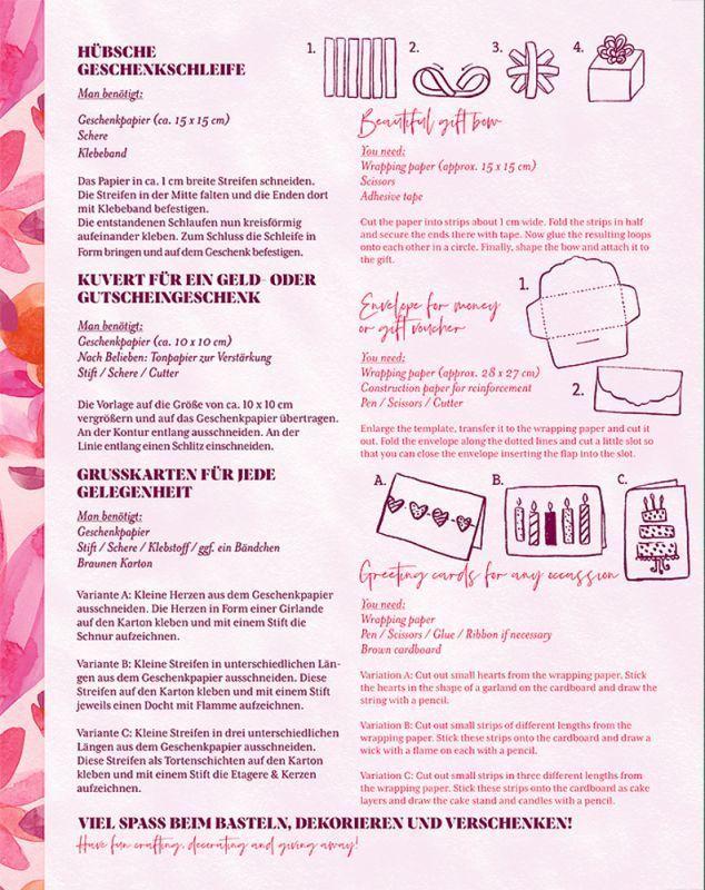 Libro De Papel De Regalo All About Pink-7