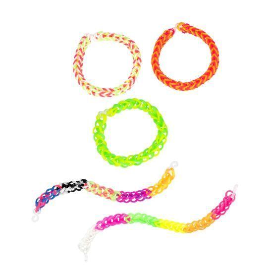 Set de gomas para pulseras de neon y con colgantes deTOPModel-3