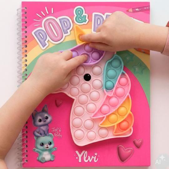 Cuaderno para colorear Pop Paint Ylvi-3