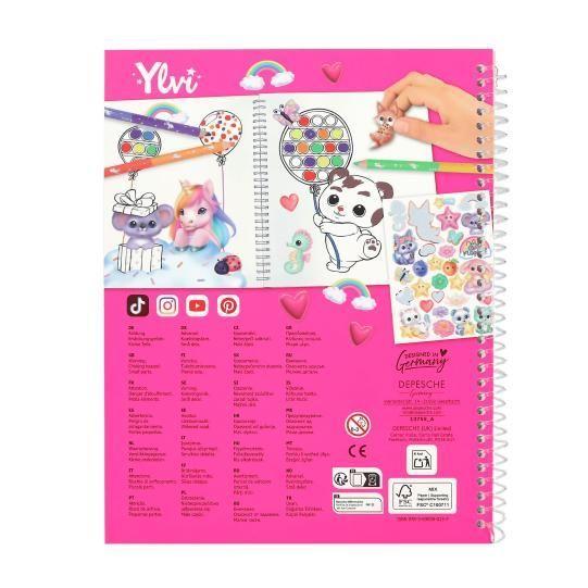 Cuaderno para colorear Pop Paint Ylvi-4