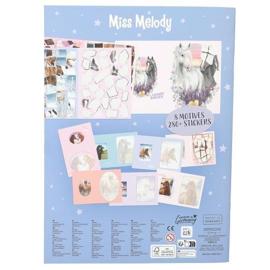 Libro De Pegatinas Por Numeros Con Nuevo Diseno Miss Melody-5
