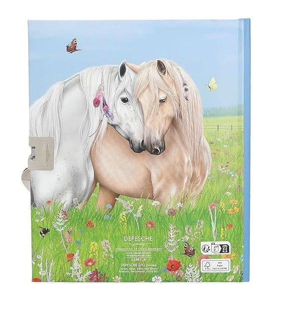 Diario de vida con pegatinas Miss Melody -4