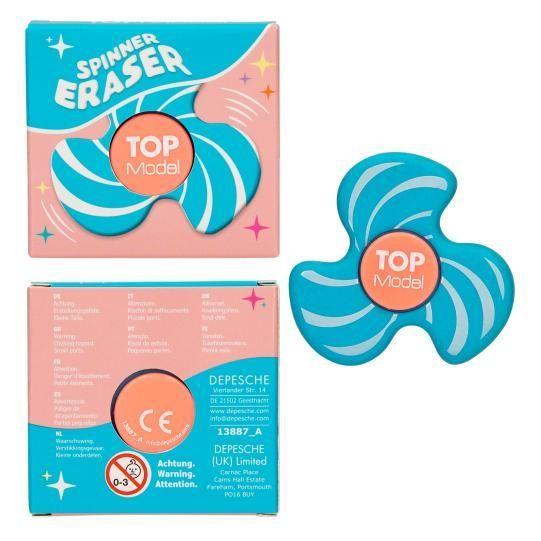 Fidget Spinner Y Goma De Borrar colorido En Uno Topmodel-2