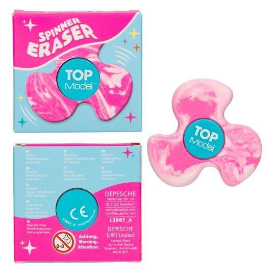 Fidget Spinner Y Goma De Borrar colorido En Uno Topmodel-3