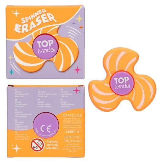 Fidget Spinner Y Goma De Borrar colorido En Uno Topmodel-4