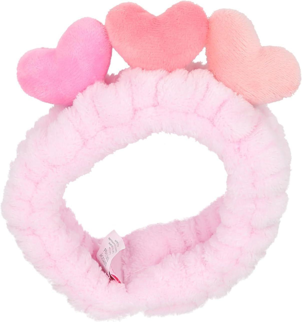 Cintillo De Maquillaje Para El Pelo Con Corazones-2