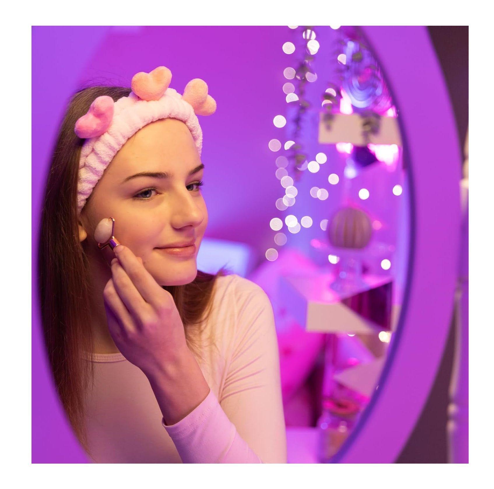 Cintillo De Maquillaje Para El Pelo Con Corazones-3
