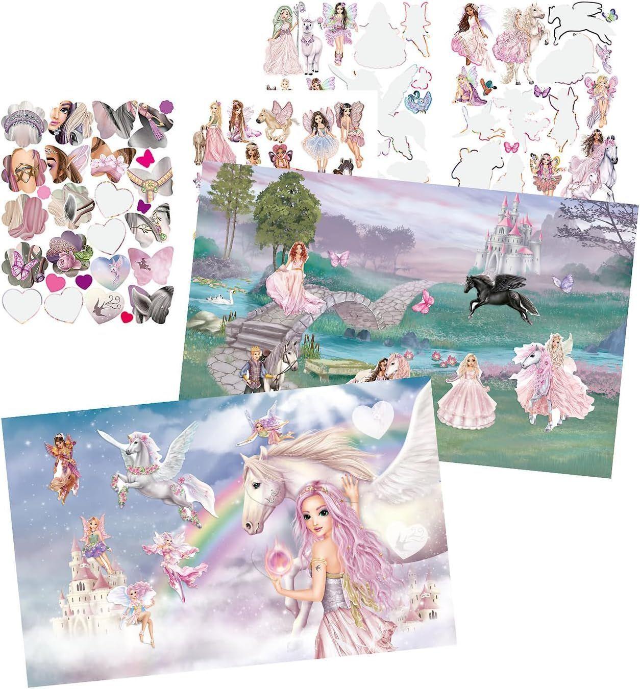 Cuaderno Viva Violet Con M s De 110 Pegatinas Topmodel-2