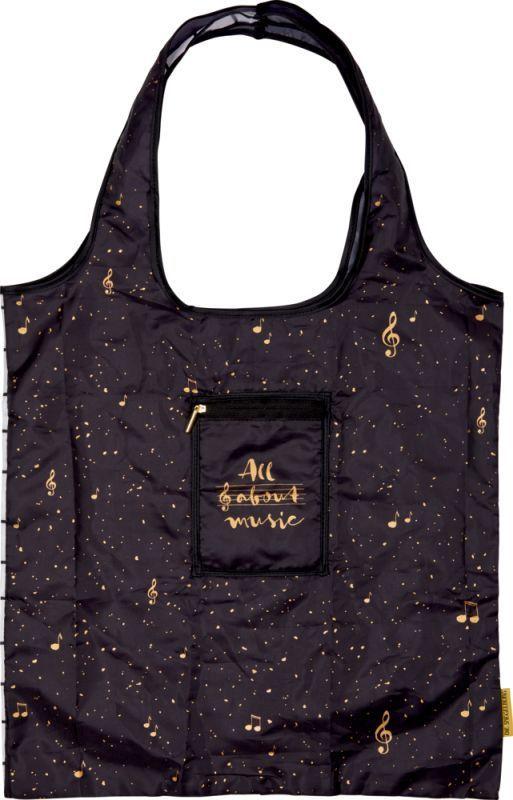Bolso Plegable De Compras Con Estilo Musical-1