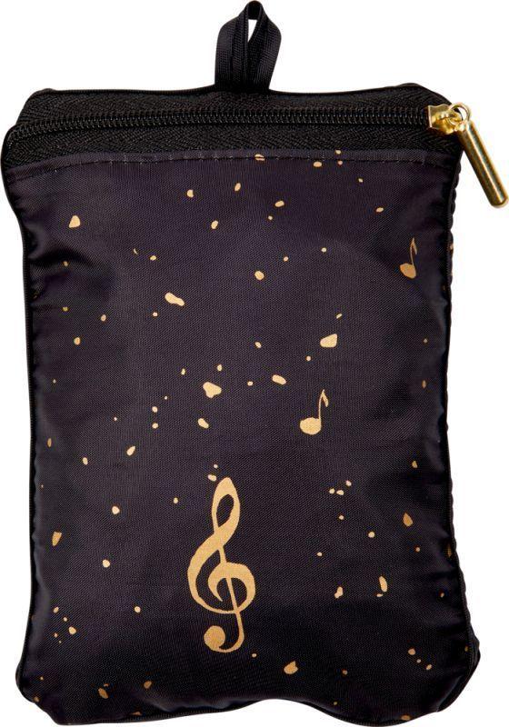 Bolso Plegable De Compras Con Estilo Musical-2