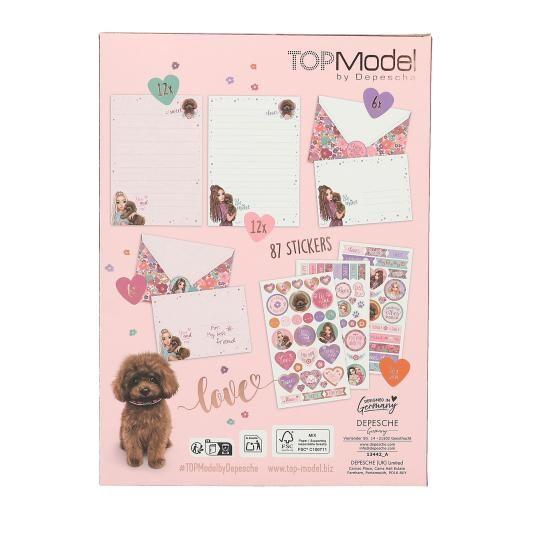 Set De Cartas Floral Topmodel-5
