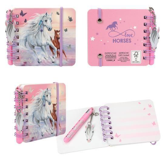 Peque o Set Para Tomar Notas Con Bol grafo Miss Melody-3
