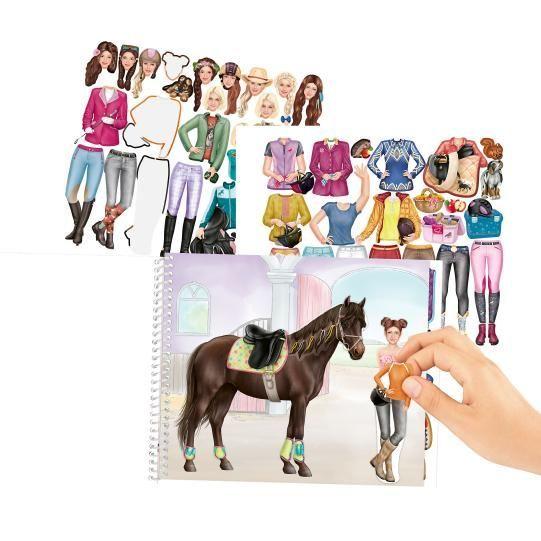 Cuaderno Dress Me Up Grande Con 24 P ginas Y Pegatinas-2
