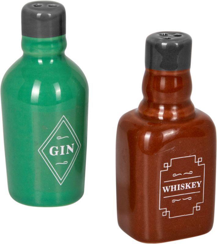 Salero Y Pimentero Whisky gin De Urban gray-0