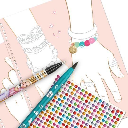 Crea Tu Cuaderno Para Colorear Joyas Bling Bling Topmodel-3